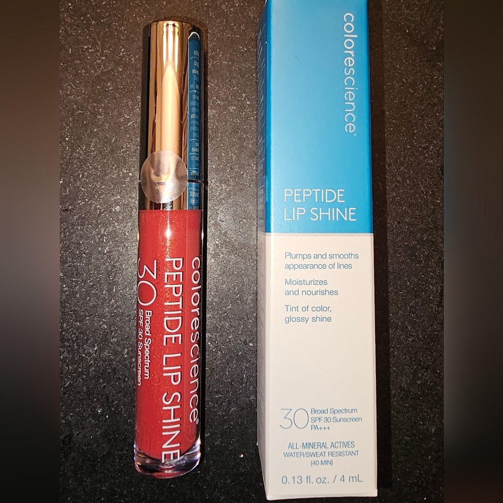Colorescience Peptide Lip Shine - Red